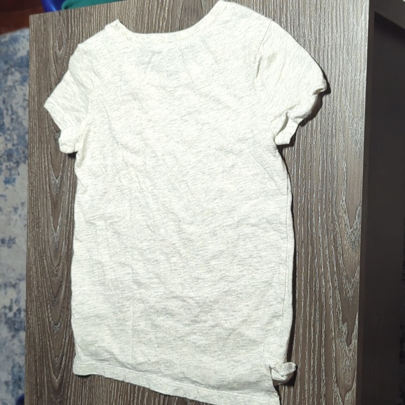 French Bulldog Oshkosh Shirt Heather Grey Girls 6/6X - Picture 9 of 12